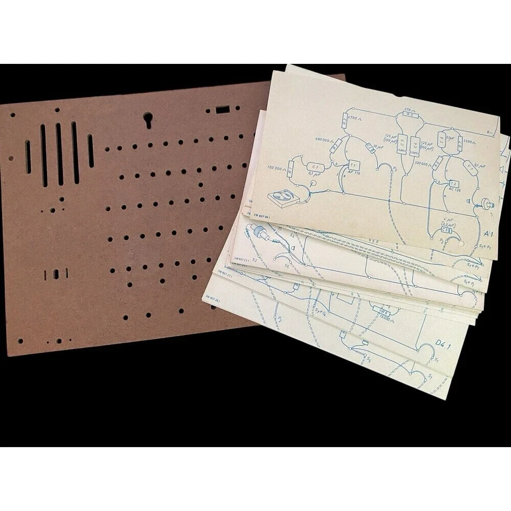Vintage Norelco Electronic Educational Kit EE 20 All Transistor 1960s
